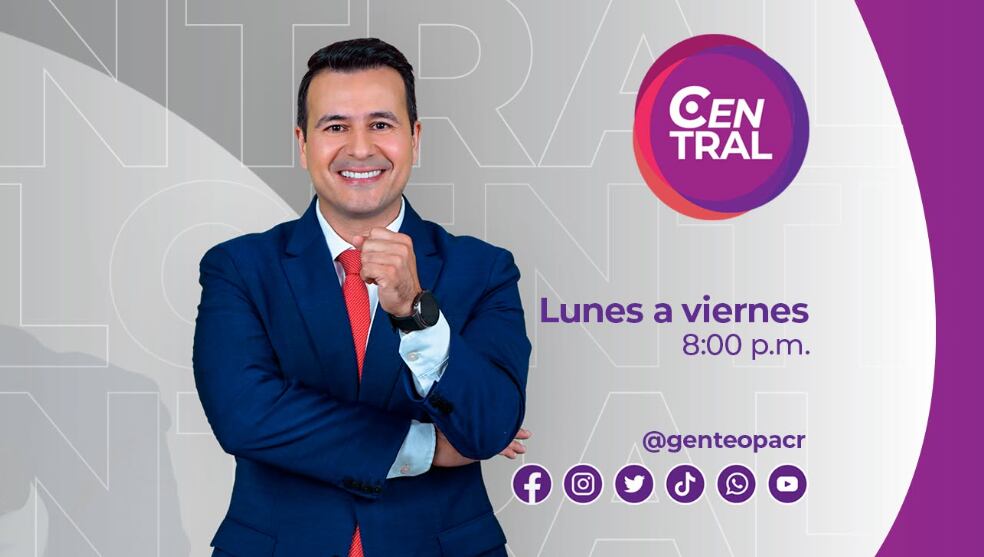 Douglas Sánchez y el noticiero Central Noticias de ¡Opa!