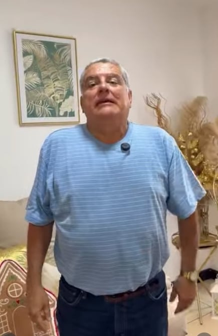 Bernardo Romano, papá de Choché Romano y su hermana Natalia Romano.