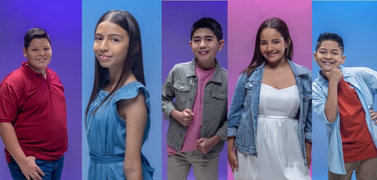 Cinco niños enamoraran a miles de ticos con su voz en nueva temporada de Nace una estrella