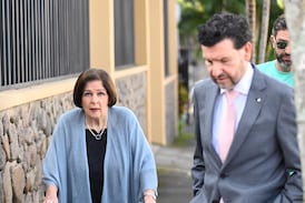 Pilar Cisneros reapareció después de seria operación y lo hizo en la Fiscalía por una razón de mucho peso