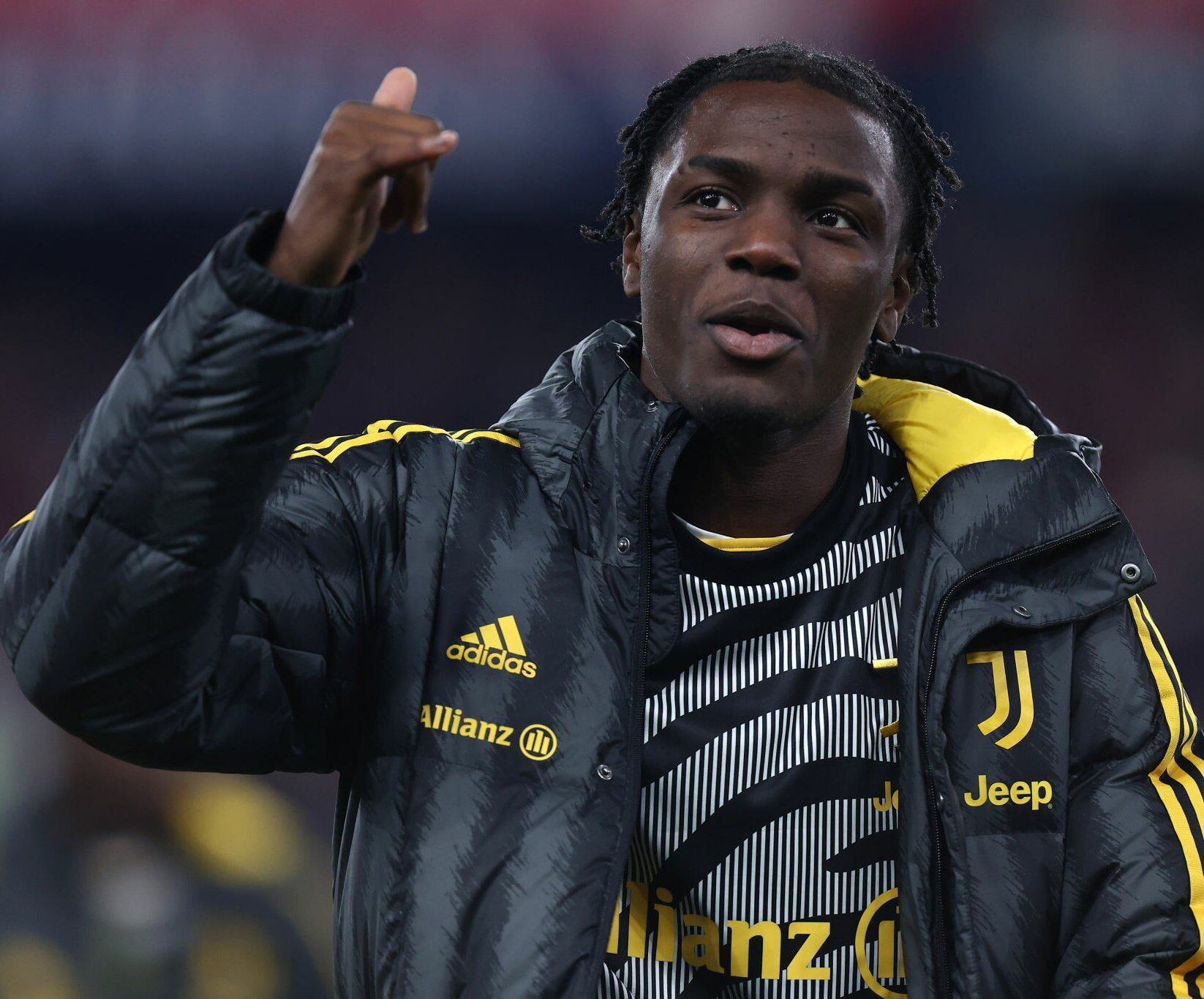 Joseph Nonge debutó este jueves con el primer equipo de Juventus. Foto: Twitter