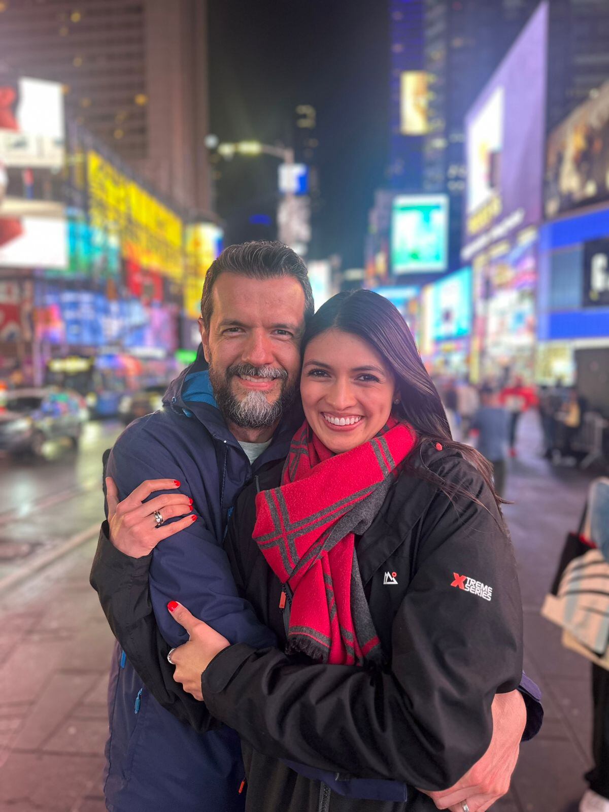 Carolina Monge y Víctor Barrantes se enteró de su embarazo durante unas vacaciones en Nueva York, tras recibir la 'luz verde' de sus médicos para intentarlo.