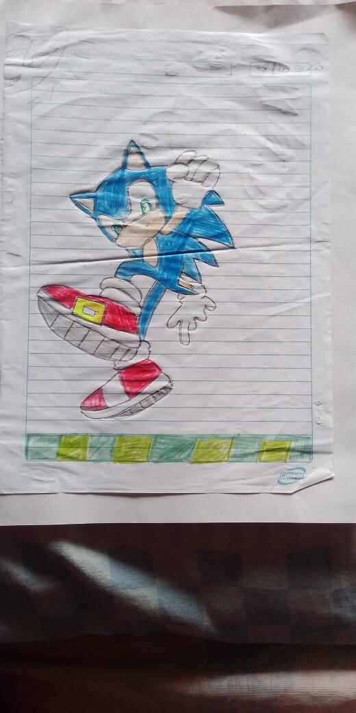 Niños sancarleños le cambian sus dibujos por arrocito y frijoles