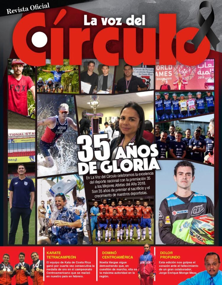 La Voz del Círculo revista del Círculo de periodistas para junio del 2019