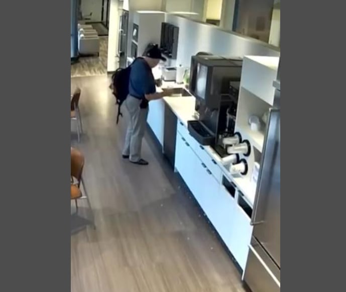 Trabajador fingió un accidente