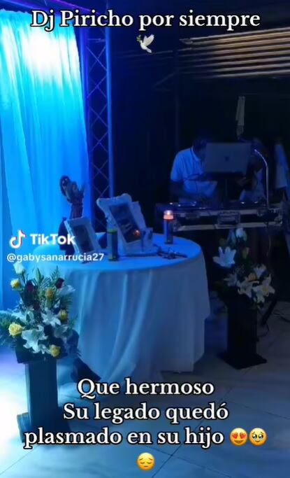 El hijo de Vásquez le dio el último adiós haciendo una de las cosas que él más amaba.