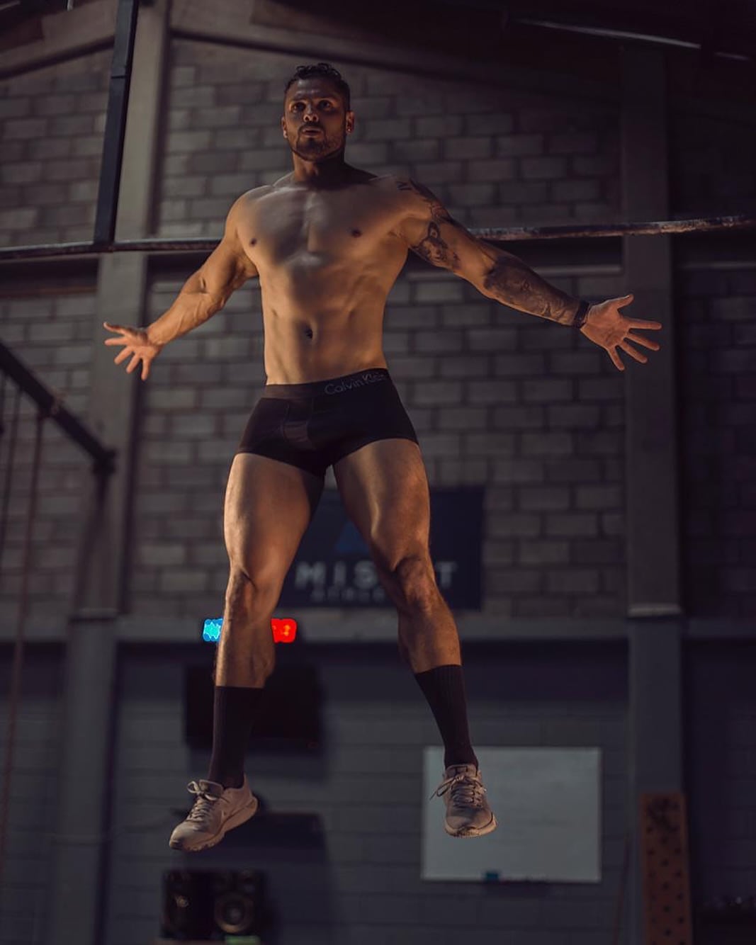 William Mora, modelo e instructor personal.