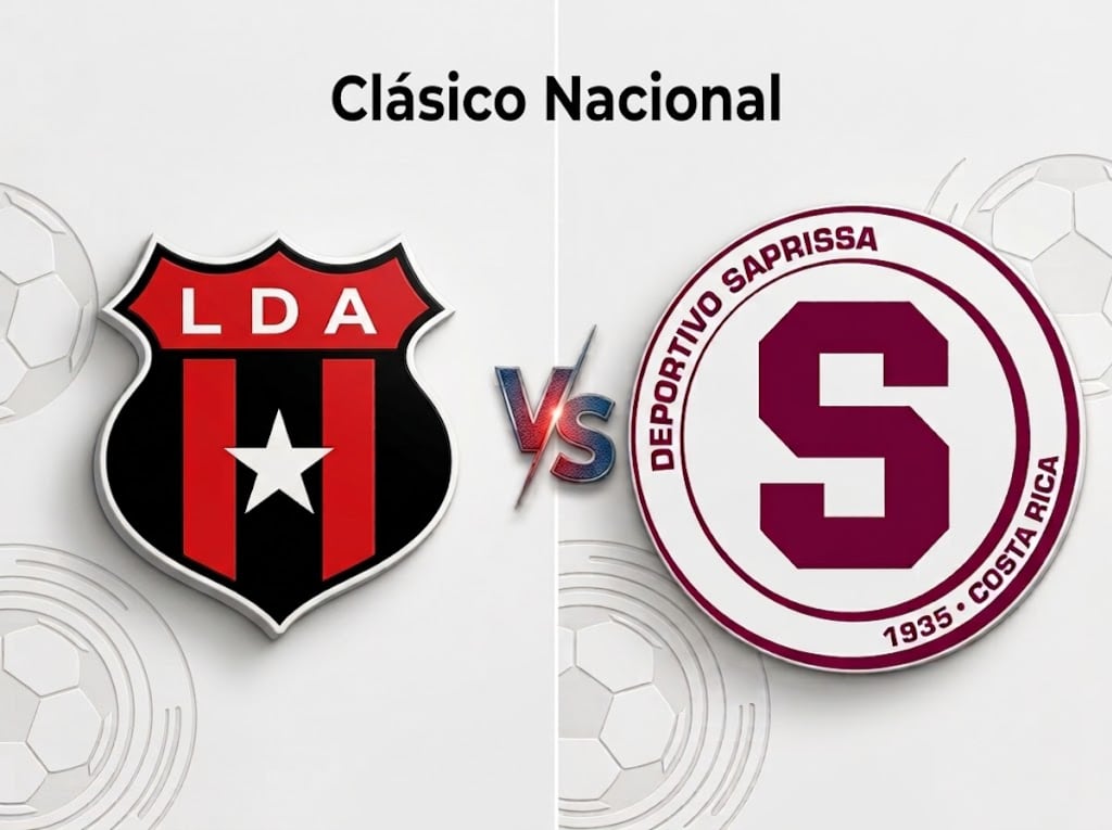Alajuelense recibirá a Saprissa este sábado en el estadio Alejandro Morera Soto.