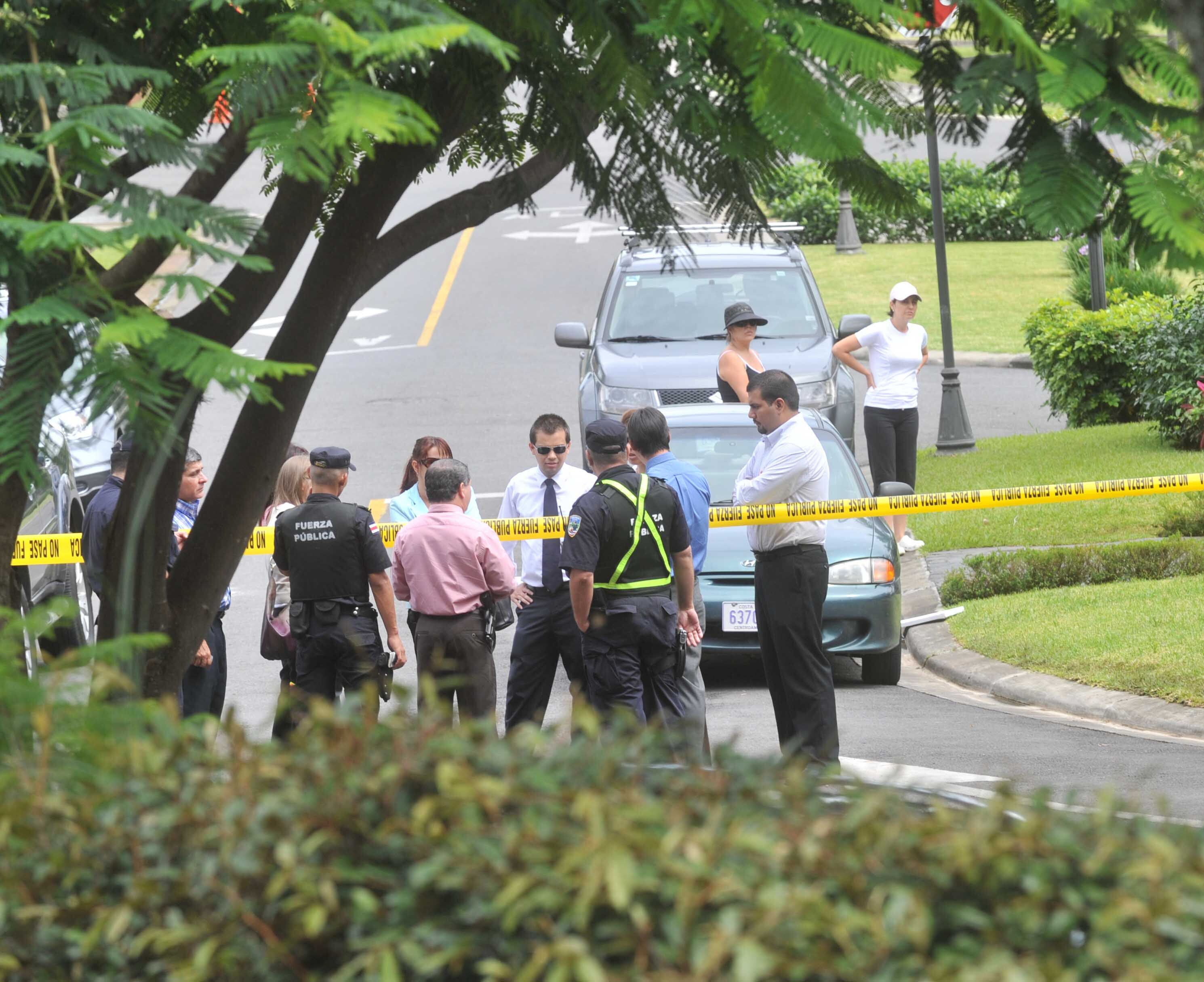 Asesinato de dos hombres en un condominio en Escazú, en agosto del 2010