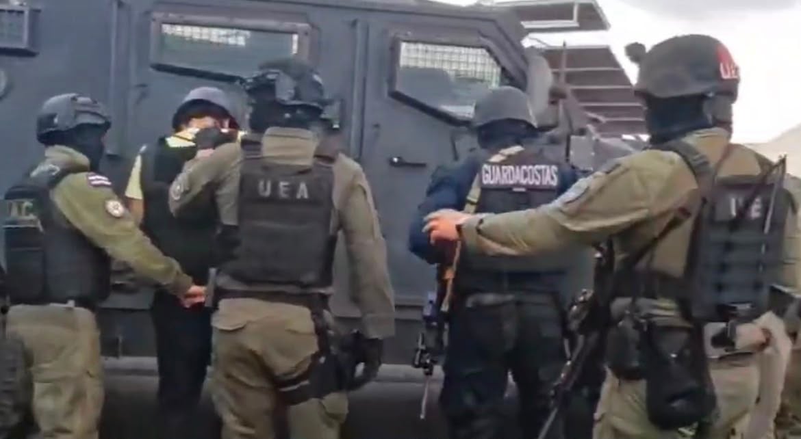 Extraditados mexicanos por narcotráfico. Captura de video de MSP