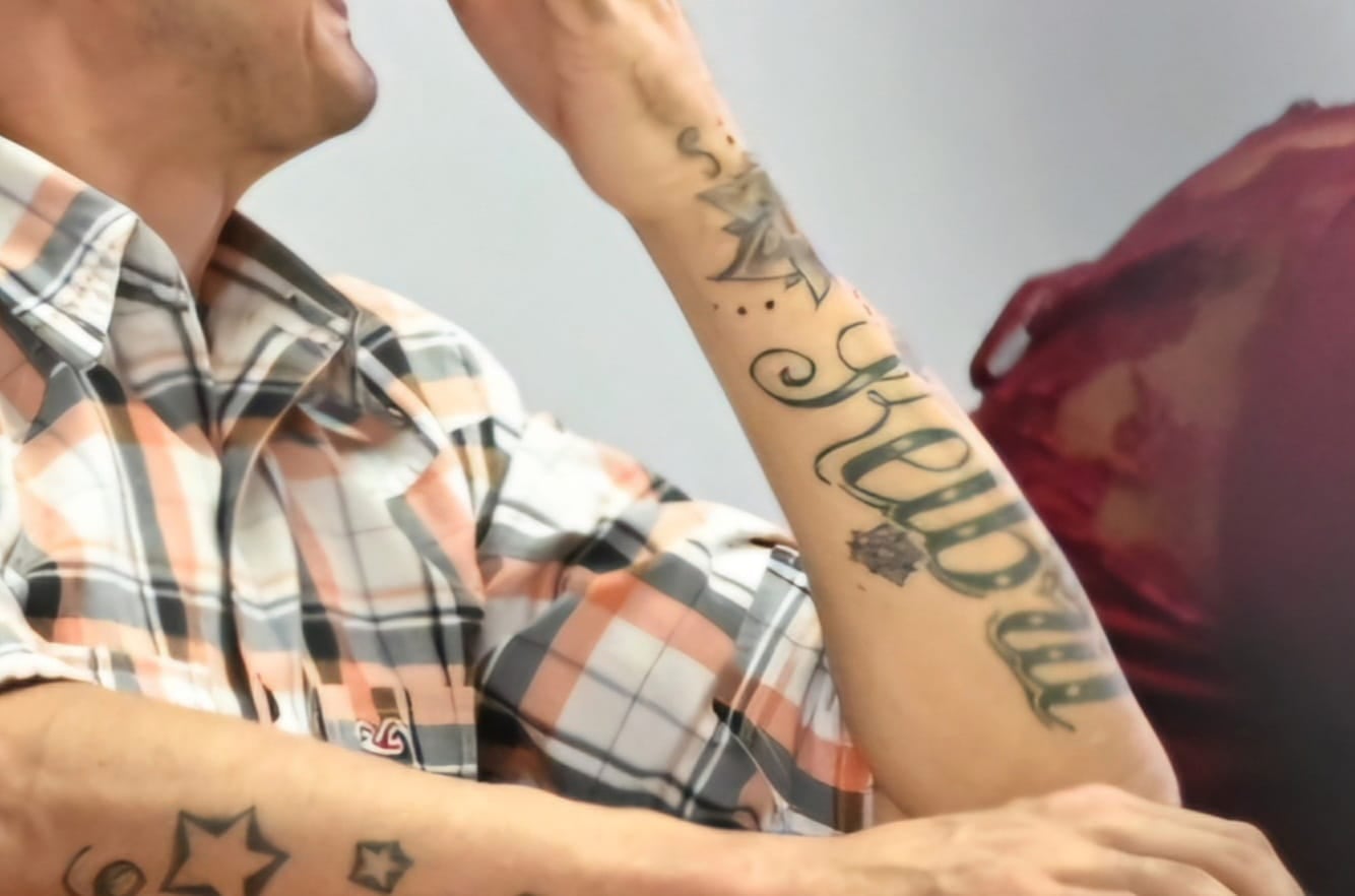 Sospechoso de sustracción de Keibril tiene tatuado su nombre en el brazo