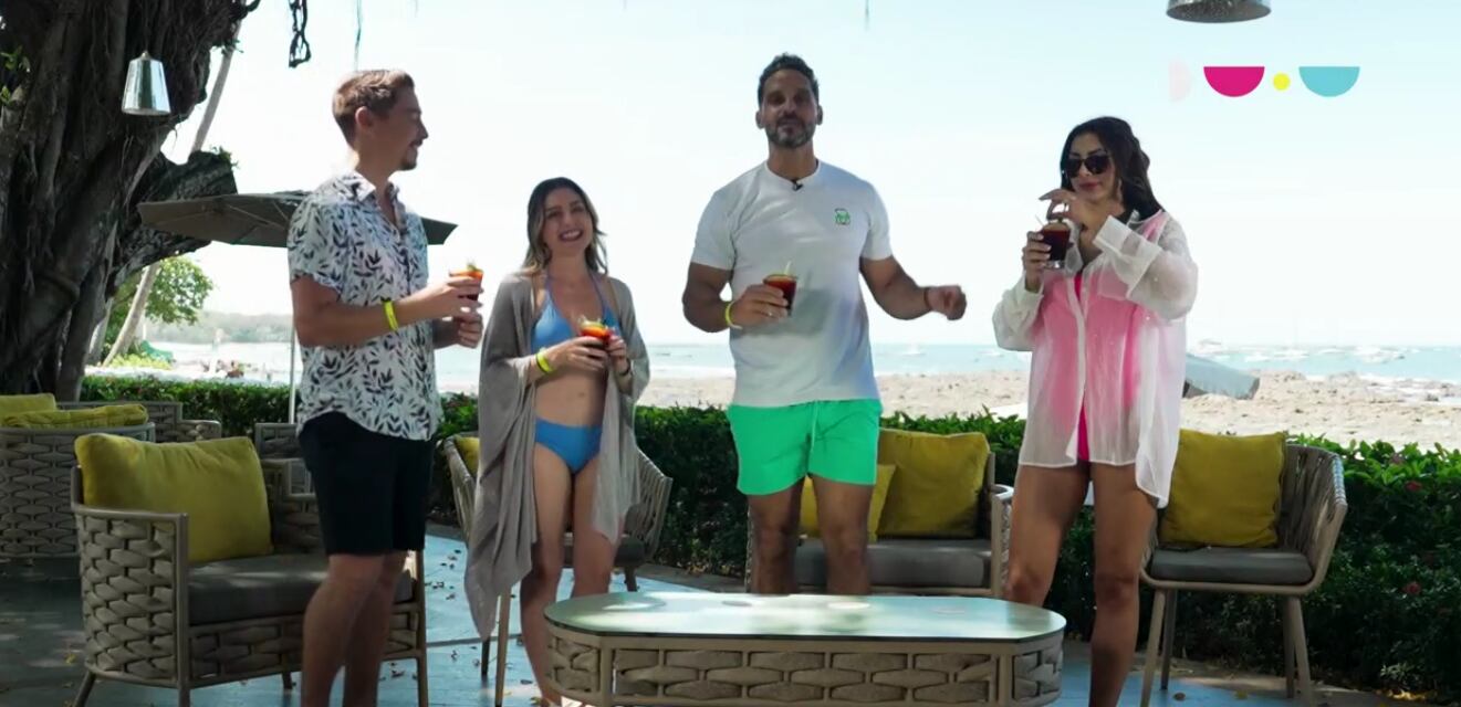 Natalia Monge, presentadora de De boca en boca