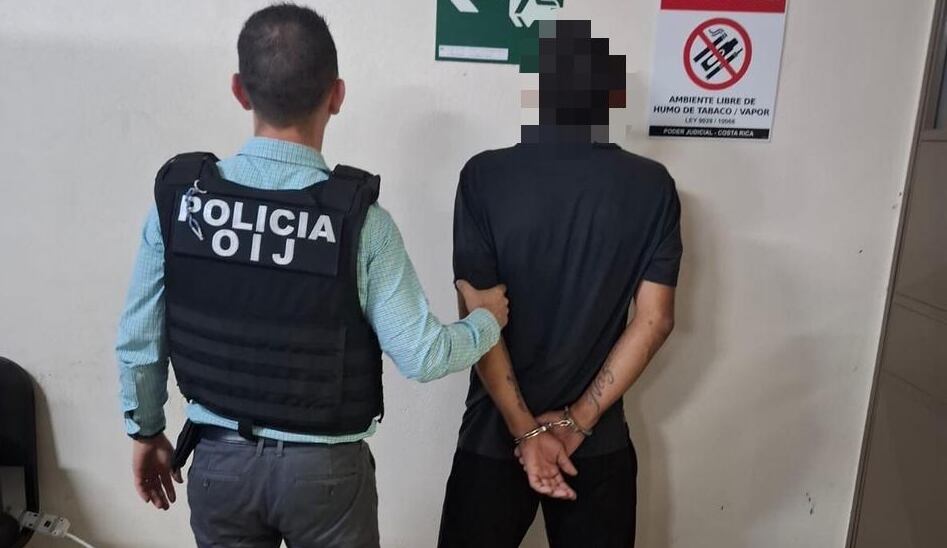 Un hombre fue detenido como sospechoso de la tentativa de homicidio contra su expareja. Foto: OIJ