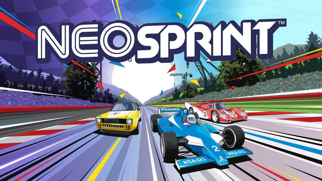 Neo Sprint es una versión reimaginada del clásico de Atari, pero que lleva el sello tico bien puesto. Foto: Atari.
