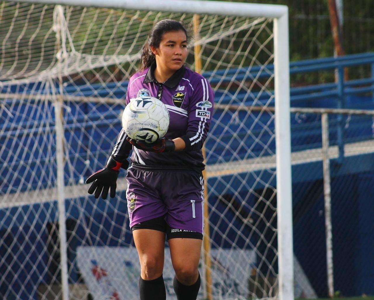 Celina Arteaga, portera de Dimas Escazú. Cortesía.