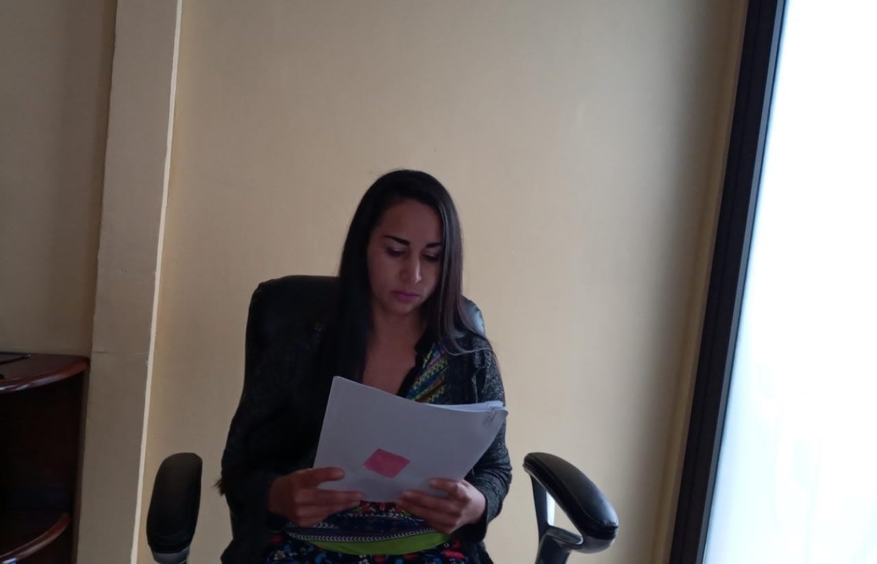 Andrea Acuña, madre de niña que presuntamente fue abusada por un pastor evangélico en Cartago. Foto Keyna Calderón.