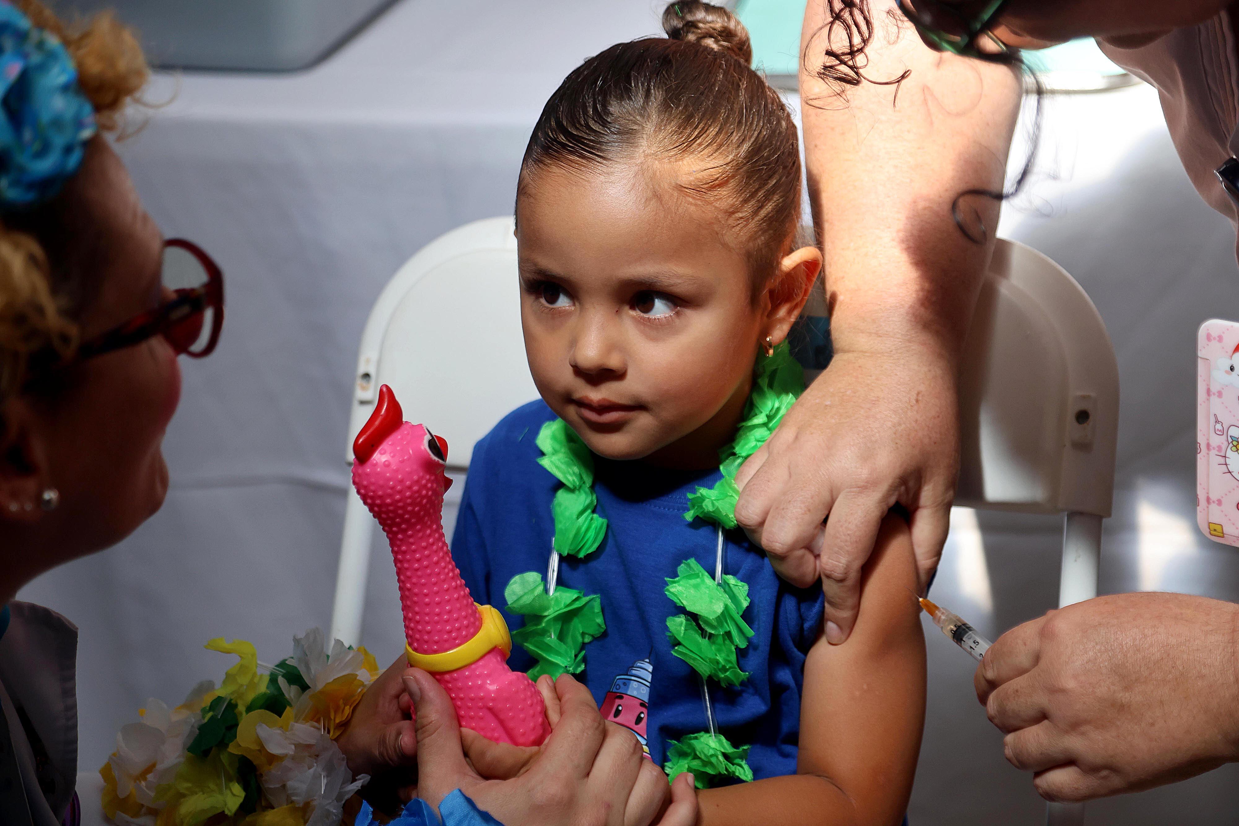 01/04/2024      Cen-Cinai Goioechea. Comienza jornada de vacunación extraordinaria contra sarampión, rubeola y paperas. Foto: Rafael Pacheco Granados