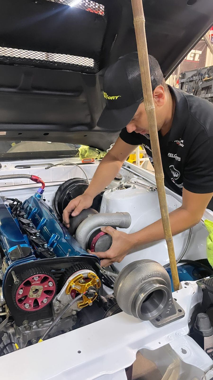 Priscila Mora es la dueña de un Nissan 240SX y competirá en el campeonato nacional de Drifting. Cortesía.