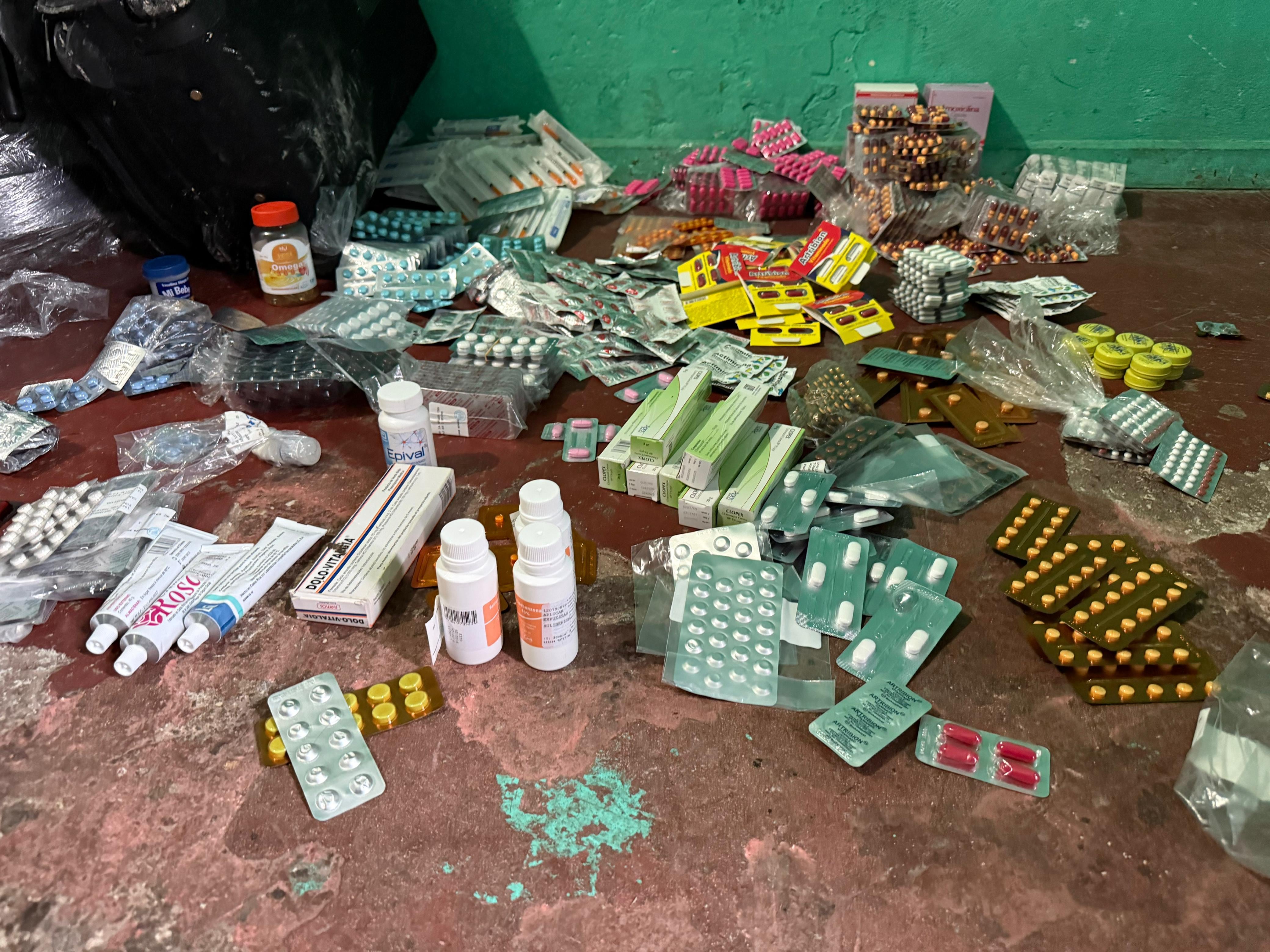 Medicamentos decomisados