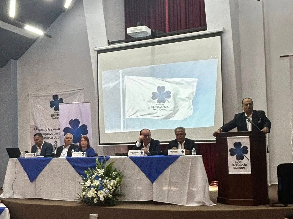 Este sábado 30 de agosto el Partido Esperanza Nacional realizó su Asamblea Nacional para ratificar la candidatura de Claudio Alpízar.