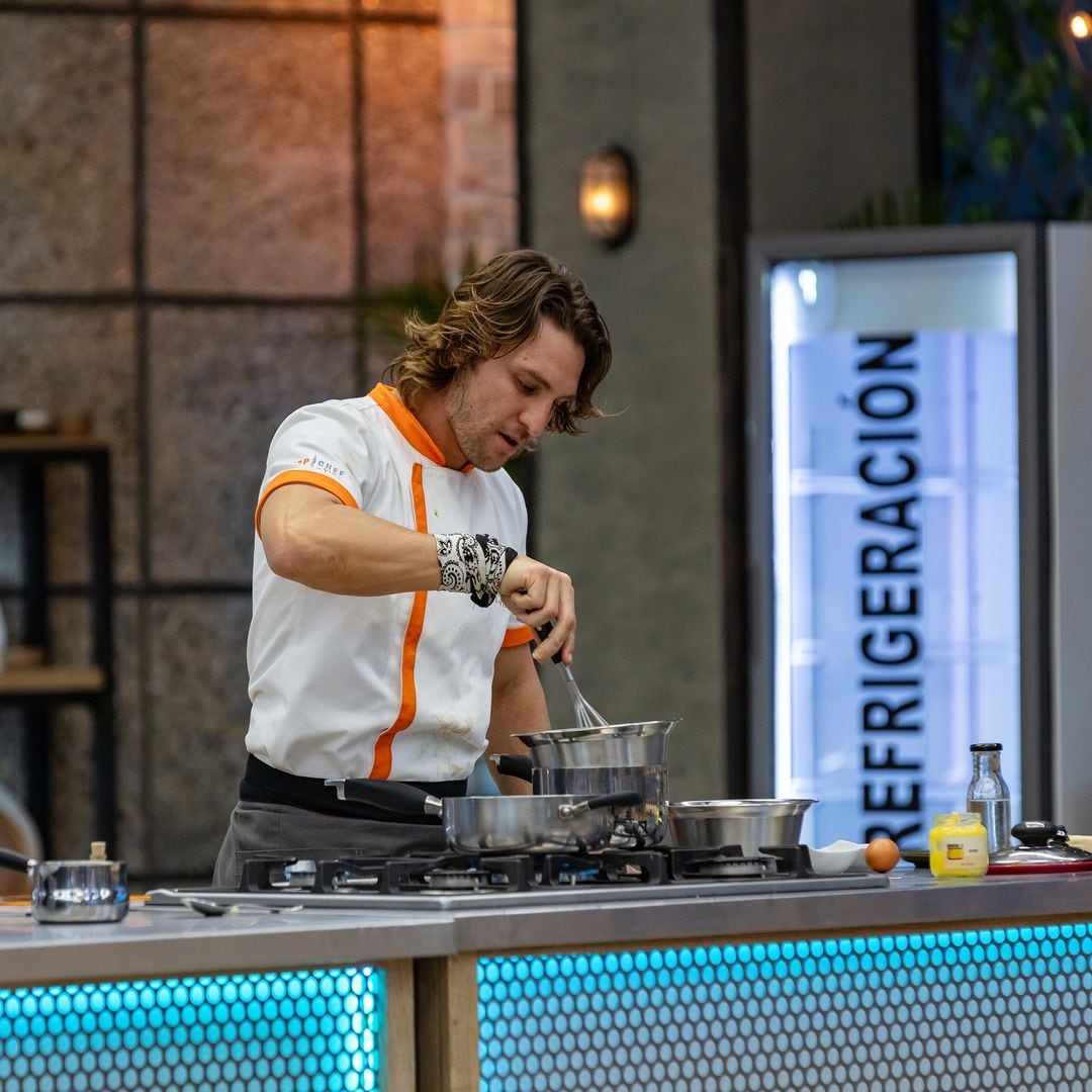 Gary Centeno en el reality Top Chef VIP de Telemundo