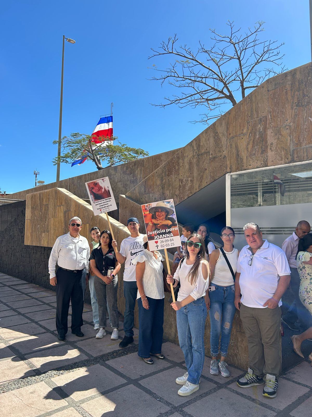 Familia de Joanna Quirós exige justicia tras indignante petición del sospechoso de femicidio. Foto: Xiomara Quirós para La Teja