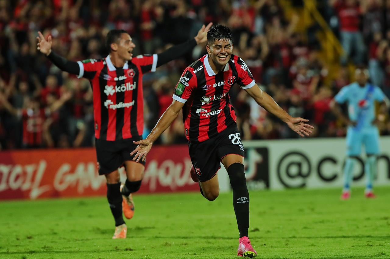 31/08/2023 Alajuela. Liga Deportiva Alajuelense vs. Motagua de Honduras, por la Copa Centroamerica.