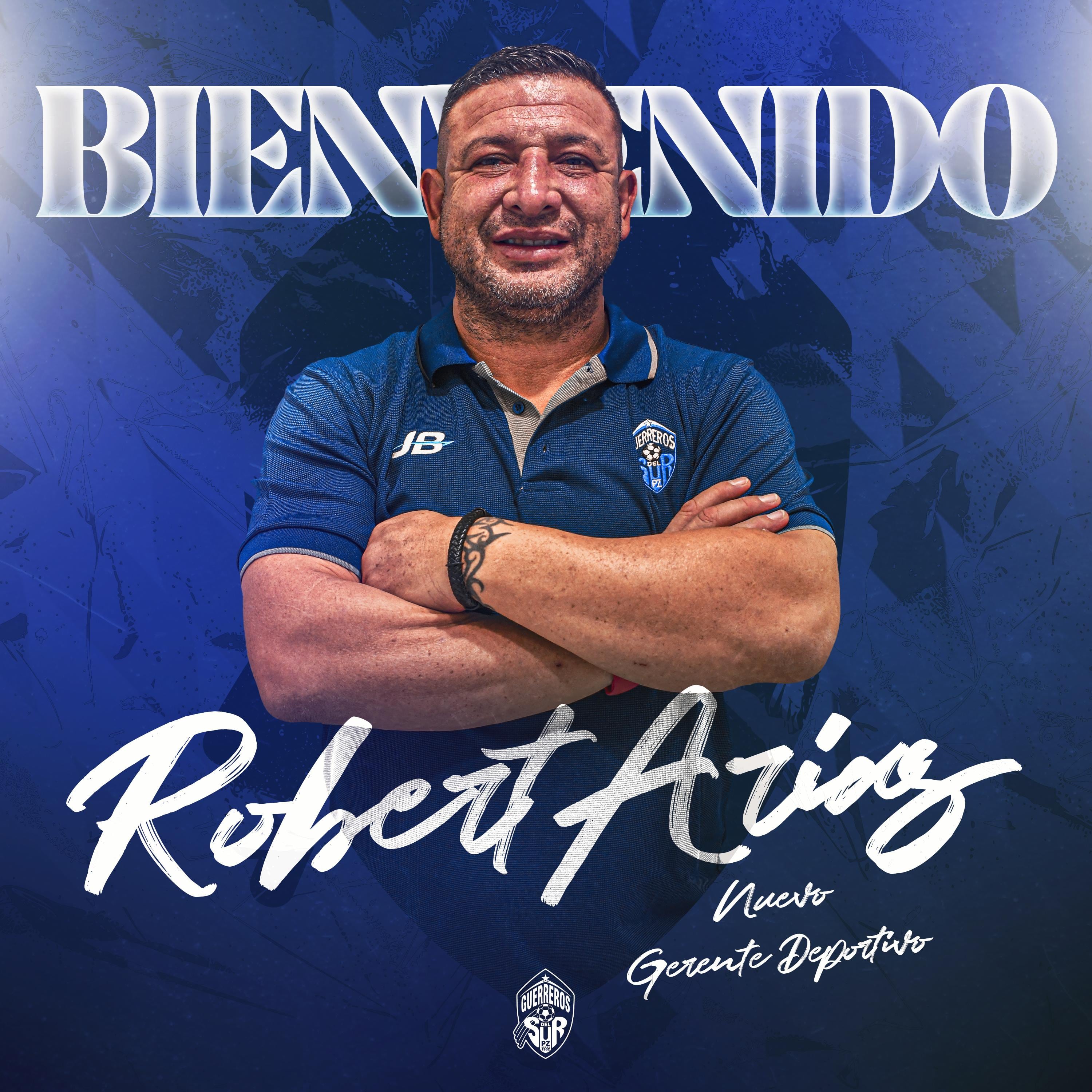 Robert Arias se convirtió en el nuevo gerente deportivo de Pérez Zeledón. Prensa MPZ.