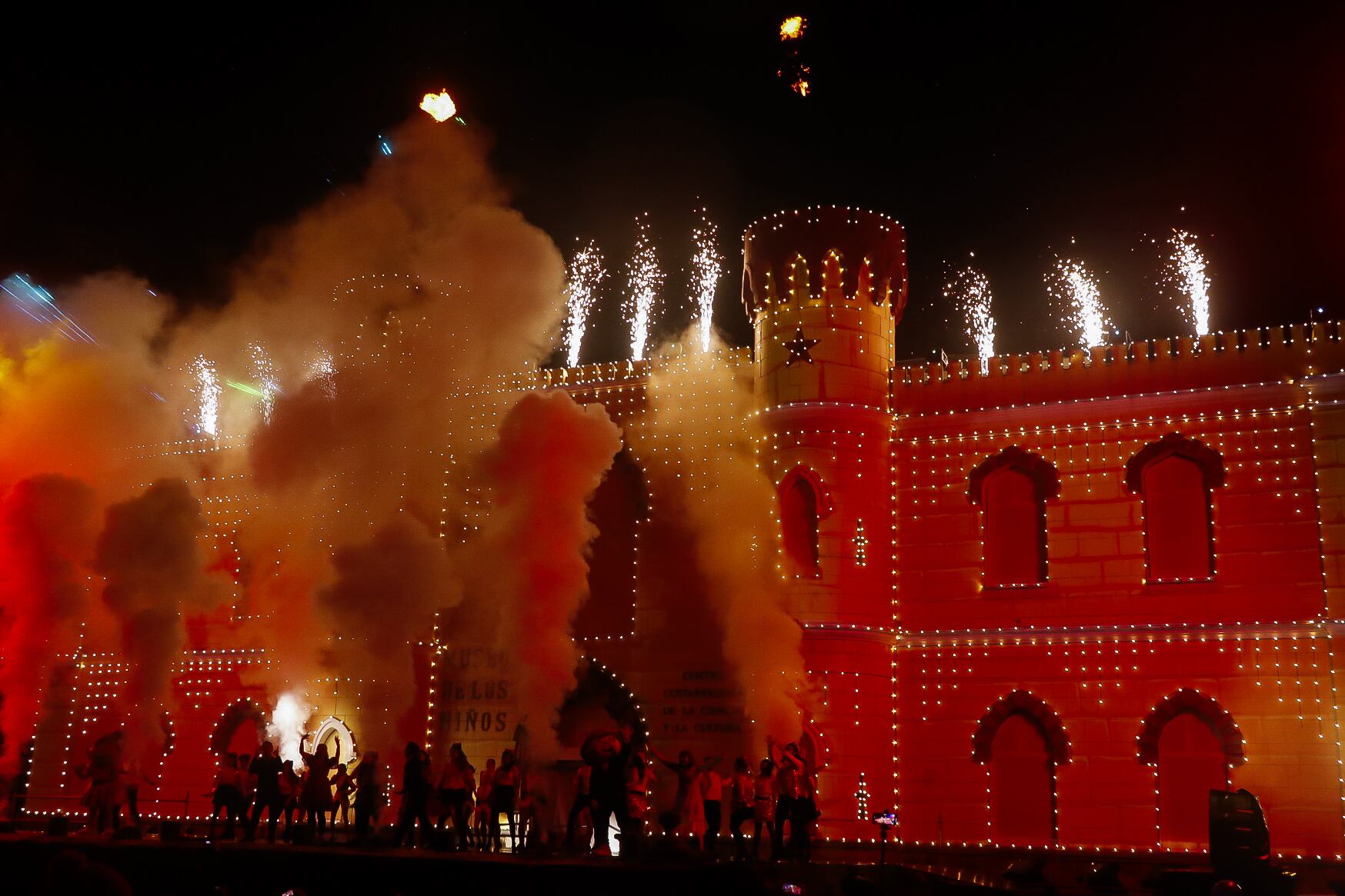 Iluminación del Museo de los Niños.