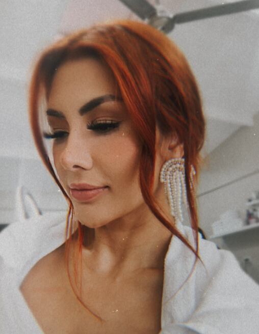 Montserrat del Castillo y Bismarck Méndez son compañeros de trabajo en canal 7