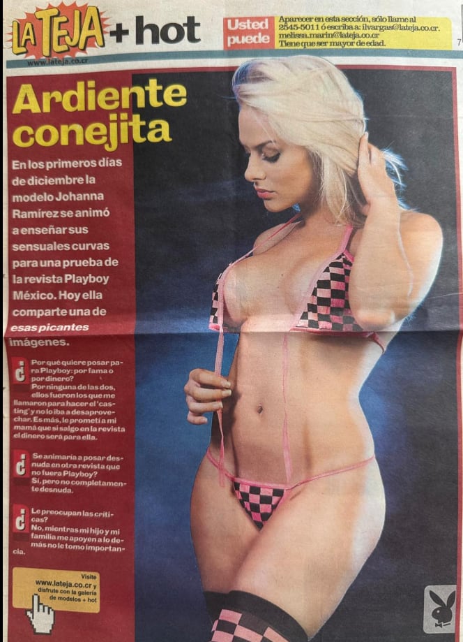 Modelo Johanna Vanessa Ramírez Monestel