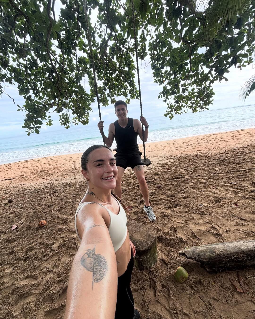 Melissa Herrera se trajo a su novio desde México para una cita de ensueño en el país.