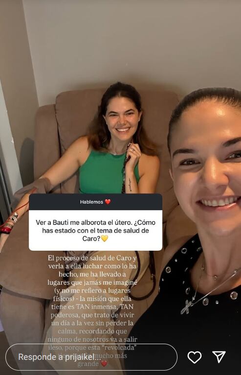 Carolina y Priscilla Jaikel, esposa y cuñada de Bryan Ruiz.