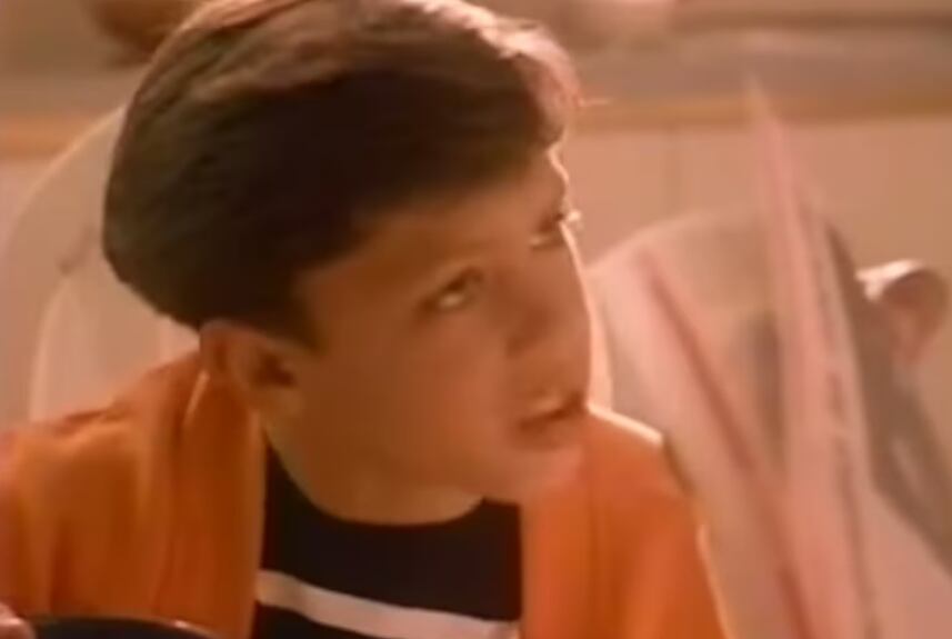 Este es el presentador Ítalo Marenco a sus 9 años