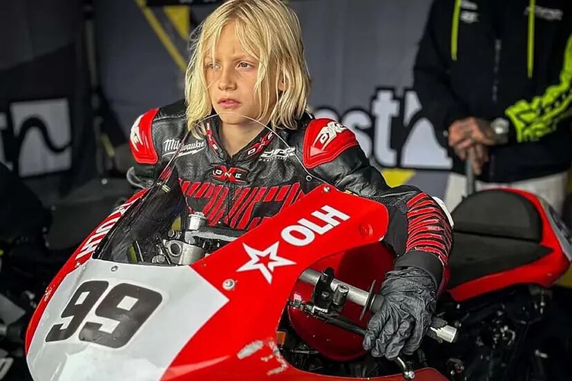 Lorenzo Somaschini, piloto argentino de 9 años, fallecido