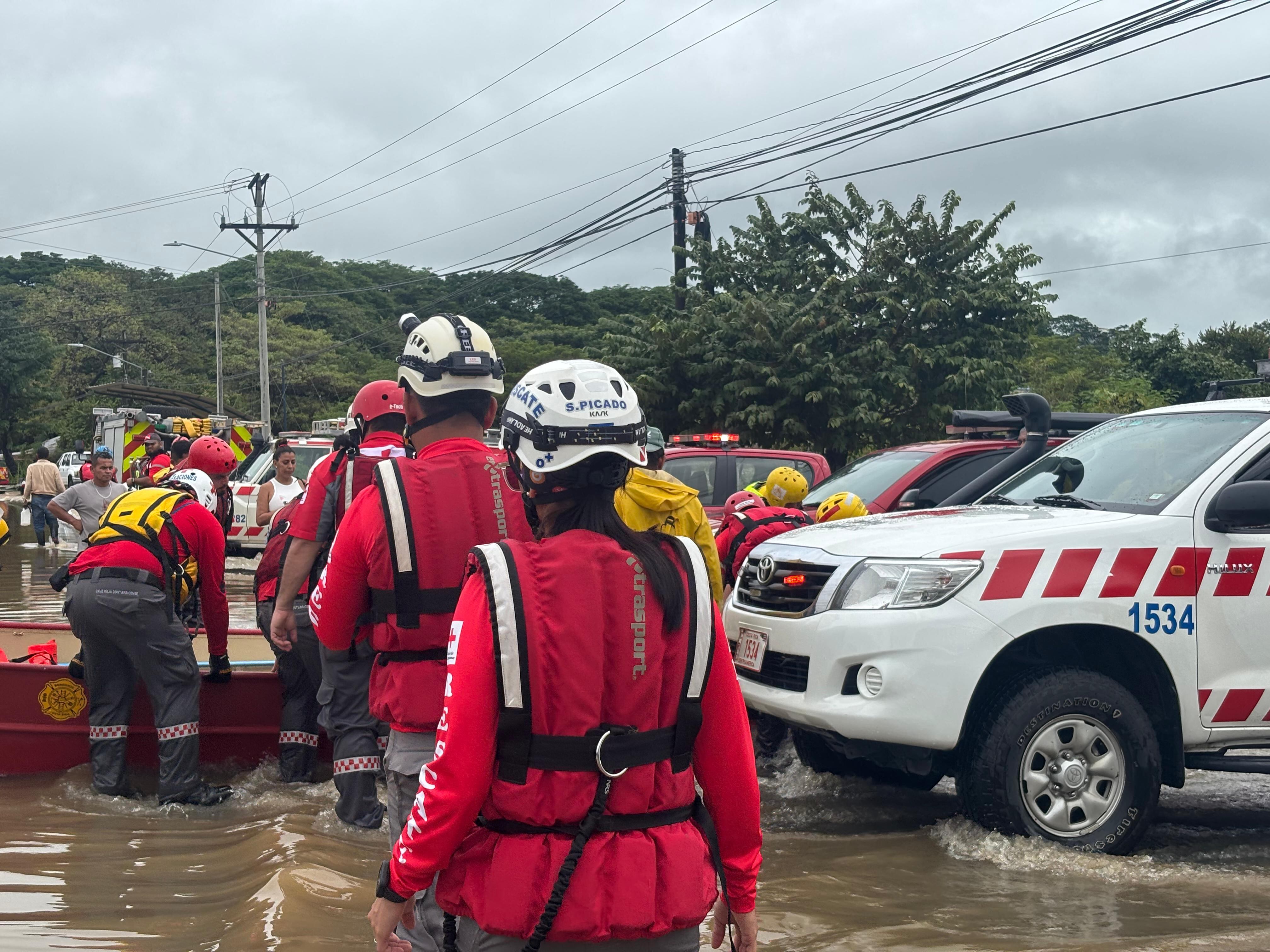 Inundaciones en Guanacaste por la influencia indirecta de la Tormenta Sara