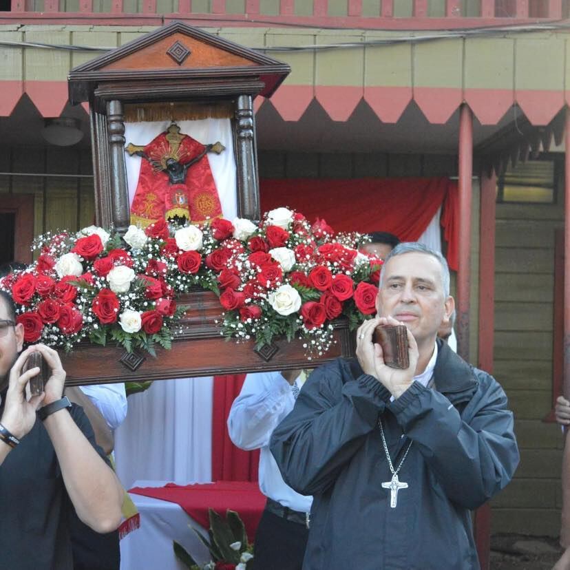 El obispo de la diócesis de Tilarán-Liberia, monseñor Manuel Eugenio Salazar, dedicó el sermón de la misa dedicada al Santo Cristo de Esquipulas, en Santa Cruz, Guanacaste, al tema de la bendición de parejas homosexuales