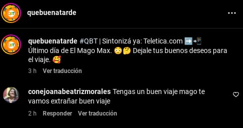 Qué buena tarde
El mago Max
Yiyo Alfaro