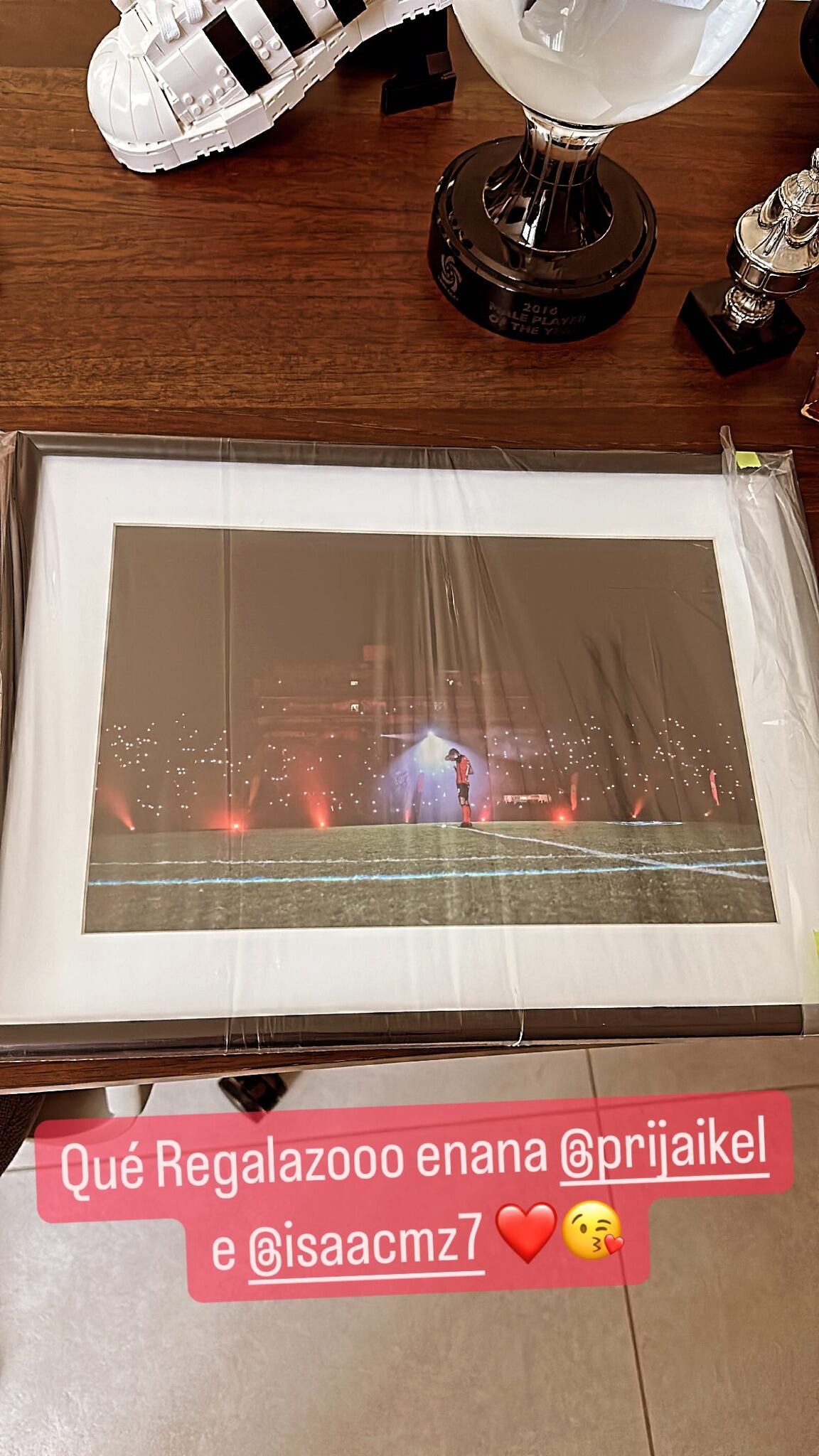 Así fue como Priscila Jaikel y su cuñado sorprendieron a Bryan Ruiz.