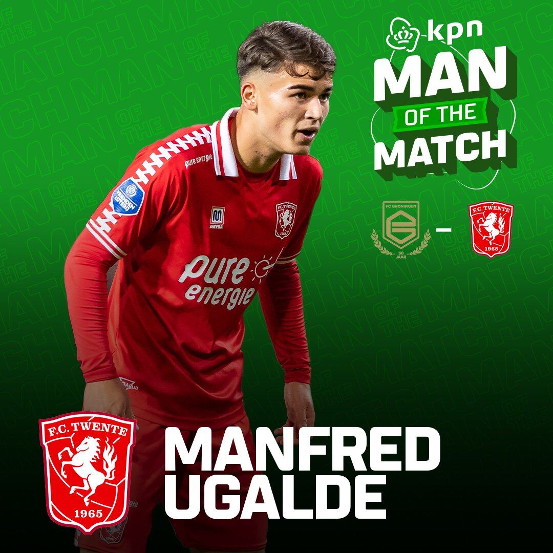 Manfred Ugalde anotó su primer gol con el Twente de Holanda. Twitter.