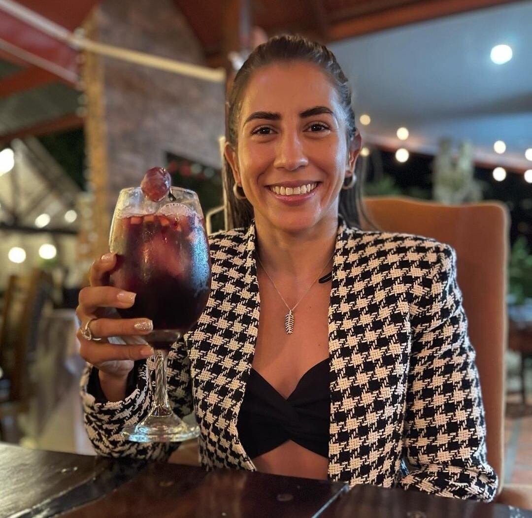 Yokasta Valle, boxeadora que estuvo de vacaciones en Guanacaste. Instagram.