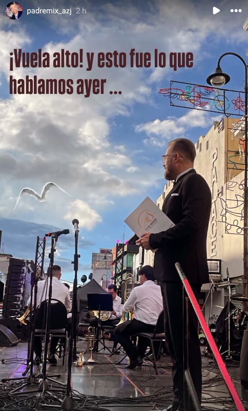 Andrés Zamora, Padre Mix