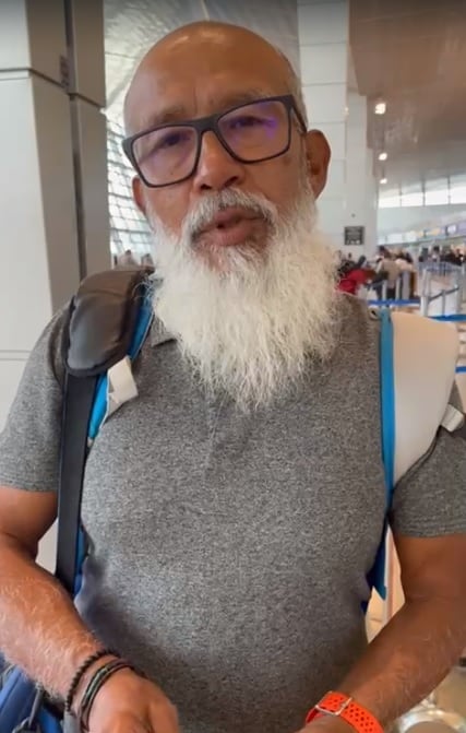 El Ministerio de Relaciones Exteriores ha sacado de Israel, desde el pasado 7 de octubre, a más de 130 ticos que andaban turisteando al momento del inicio de los bombardeos. En la foto, el tico Adolfo Jiménez.