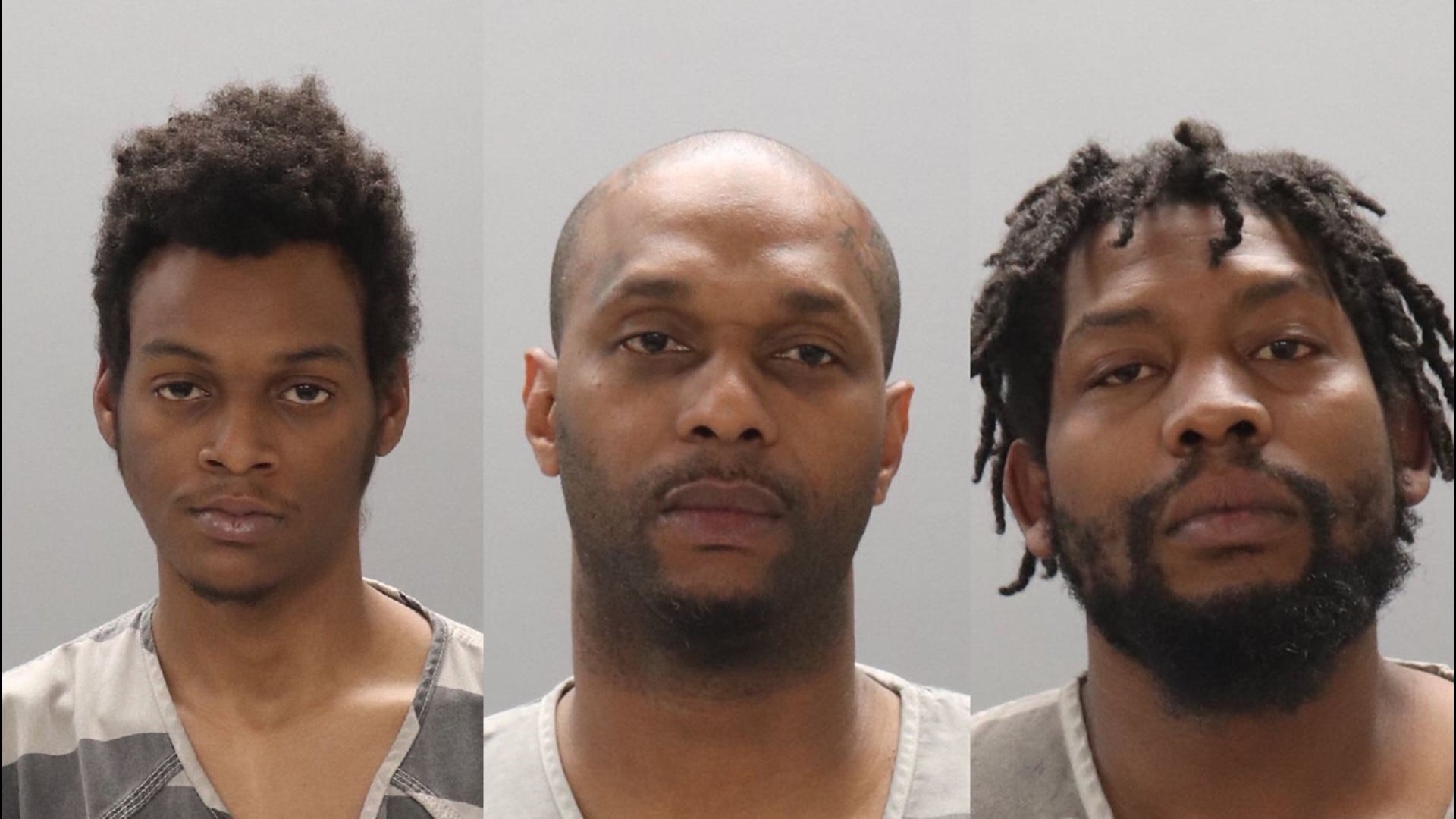 De izquierda a derecha: Marquis Ellis, Latawyne Osborne y Edward Wilson. Departamento de Policía de Knoxville.