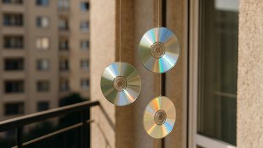 ¿Para qué sirven los CDs colgados en las ventanas? Este es el motivo detrás de la famosa tendencia