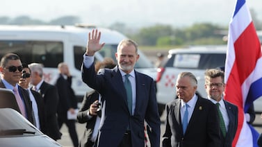 Este fue el lujoso avión en el que llegó el rey Felipe a Costa Rica