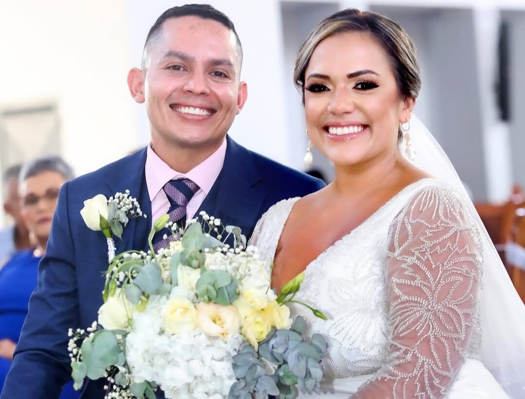 Melissa Umaña y Diego Vargas, periodistas de Repretel, se casaron el 29 de marzo de 2025