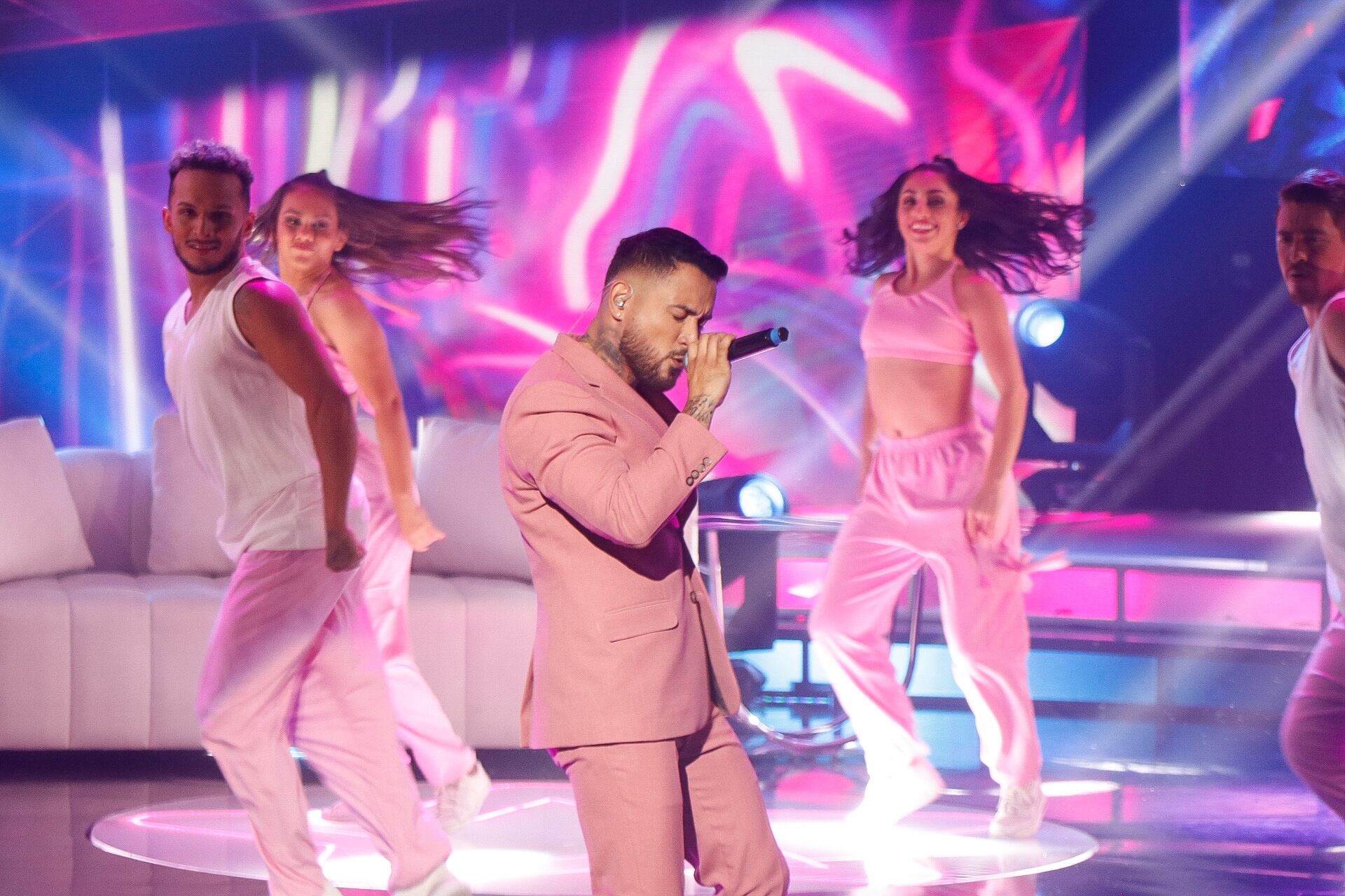 17/09/2023. Tercera Gala de Nace una estrella. Canal 7, La Sabana. San José. Fotografía: Lilly Arce. En la fotografía: Ricardo Padilla.