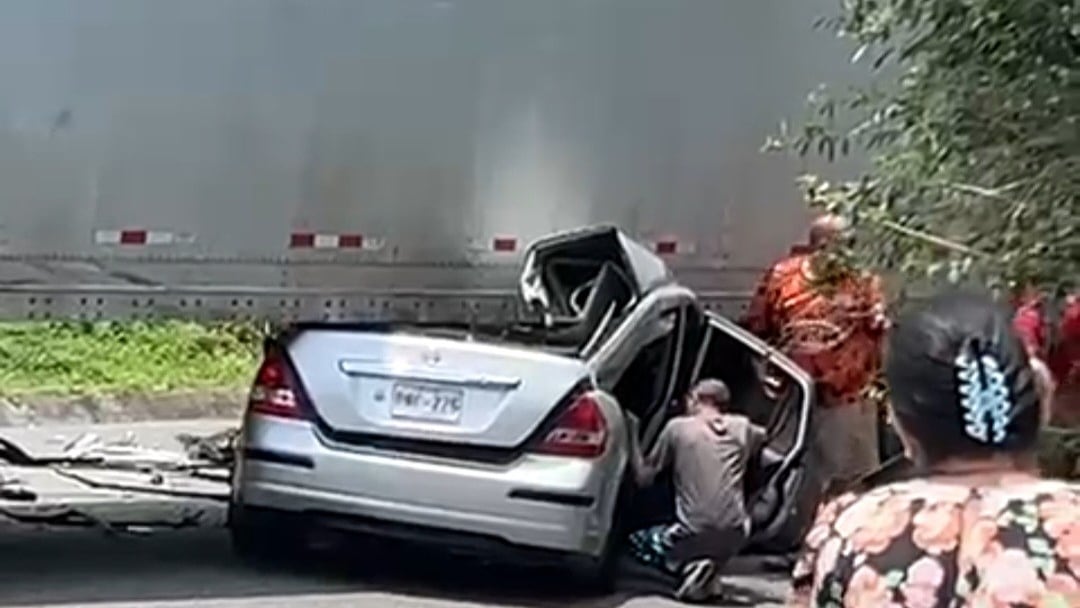 El violento hecho ocurrió en vuelta Los Morales, en San Juan de Naranjo, Alajuela, la mañana de este sábado 16 de agosto. Foto: Tomada de Allan Jara Noticias