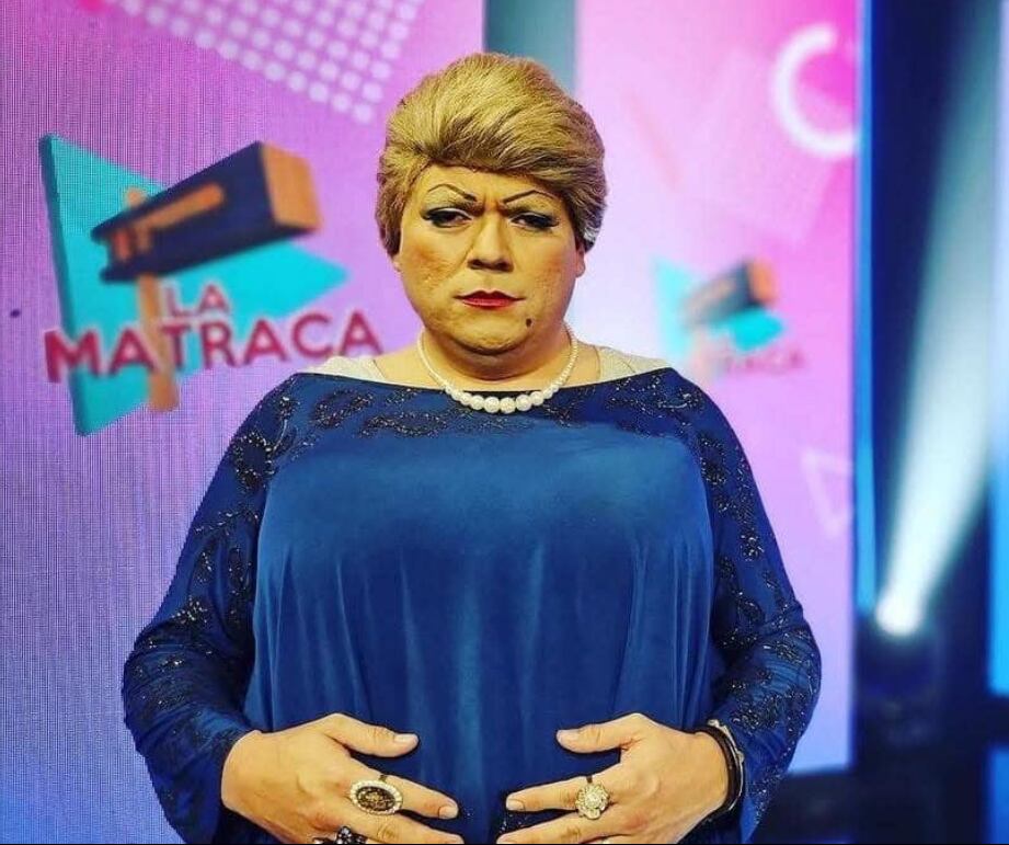 Un tal Juan Diego, imitador de Paquita la del Barrio.